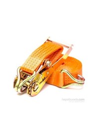 Resim Spanzet Cırcırlı Yük Gerdirme Kiti - Turuncu 2'' 10 Mt 