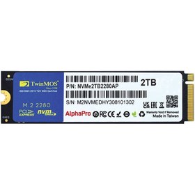 Resim TwinMOS 2TB M.2 PCIe Gen3 NVMe SSD (3600-3250Mb/s) TLC 3DNAND (NVMe2TB2280AP) 