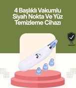 Resim CANSA Mikro Kristal Başlıklı Siyah Nokta Temizleme Cihazı – Vakum Gücüyle Gözenek Sıkılaştırıcı ve Ölü Der 