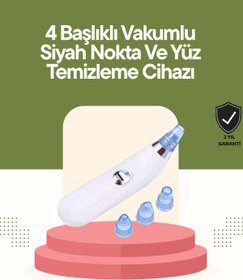 Resim CANSA Mikro Kristal Başlıklı Siyah Nokta Temizleme Cihazı – Vakum Gücüyle Gözenek Sıkılaştırıcı ve Ölü Der 