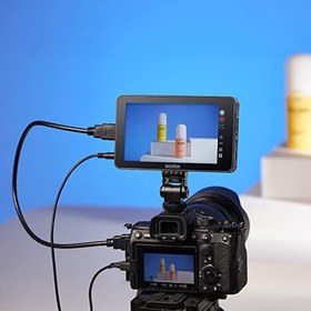 Resim Gm6s 5.5" 4k Hdmı Ultra Parlak 1200nit Dokunmatik Monitör 