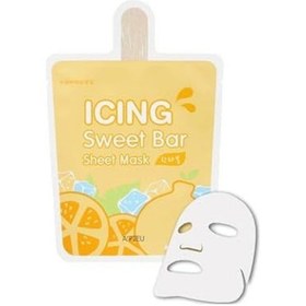 Resim Portakal İçerikli Aydınlatıcı, Ferahlatıcı Maske A'pıeu Icing Bar Sheet Mask Hanrabong 2li Paket 