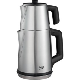 Resim Beko BKK 2220 In Çay Makinesi 0.7 L Paslanmaz Çelik İnox Renkli Hızlı Demleme Özelliği ile 