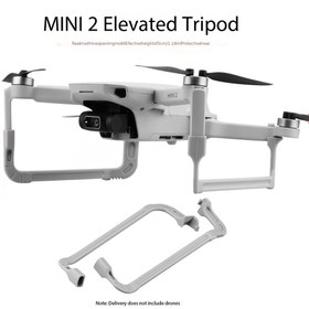 Resim MVVIC Mini 2 Yükseltilmiş Tripod, 4K Drone İniş Standı, Çok Fonksiyonlu Güçlendirilmiş Stabilite, ABS Malzeme, DJI Mini 4K Dronlar için Pil Yok 