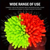 Resim 100 adet Proberos Balıkçılık Bobberleri Yüzerler Kedi Balığı için, Canlı Sert Köpük Balıkçılık Peg Yüzerler, Balıkçılık Tuzlu Su Tuzlu Su için Güçlü Yüzdürme, Santee Kedi Balığı Rig için Mükemmel, Pil Olmadan 