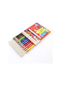 Resim Kuru Boya 12 Li Kısa Yarım Boy Çok Renkli 