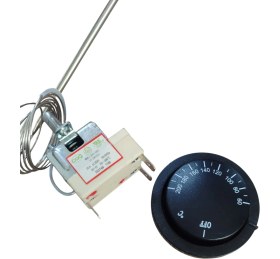 Resim İnox Rezistans Gazlı Termostat 60-200 Derece Adet 