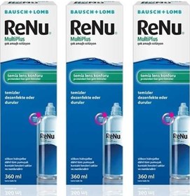 Resim ReNu Multiplus Çok Amaçlı Lens Solüsyonu 3 x 360 ML 