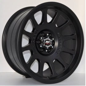 Resim R1 Wheels 18 inç 5*139 ET15 Mat Siyah Jant Takımı (J-1015) 