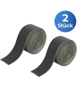 Resim Saban 2'li Kaymaz Halı Bandı – Yapışkanlı, 200 x 4 Cm, Kesilebilir Halı Kaydırmaz Şerit 