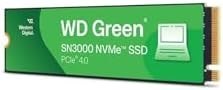 Resim WD Green SN3000 1TB Okuma 5000MB/s/Yazma 4200MB/s PCIe Gen4 NVMe SSD WDS100T4G0E 
