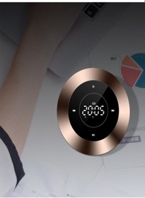 Resim Kablosuz Mikrofonlu Kırmızı Mini Bluetooth Hoparlör Jzr-gy, Taşınabilir Ses Sistemi - Gümüş 