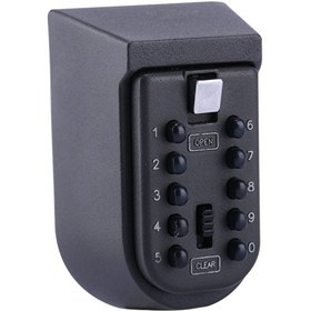 Resim Mühlen Safe Key 9 | 10 Numerik Butonlu Şifreli Çelik Anahtar Kasası 