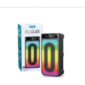 Resim RGB GTS-1770 RGB Işıklı Bluetooth Hoparlör 