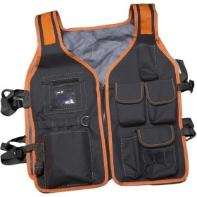 Resim Galaxxy Güvenlik Iş Yeleği Alet Yeleği Bakım Çok Cepli Yelek Çok Cepli Alet Tutuculu Oxford Kumaş Iş Yeleği (Yurt Dışından) 