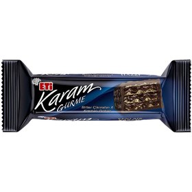 Resim Eti Karam Gurme Bitter Çikolatalı Gofret 50 G 