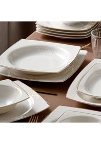 Resim Güral Caroline 54 Parça 12 Kişilik Yemek Takımı 6711 4858621 