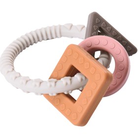 Resim Silikon Bebek Diş Kaşıyıcı Gri - GRİ / TEK EBAT 