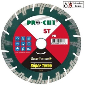 Resim Procut St 230 Mm Süper Turbo Elmas Testere 