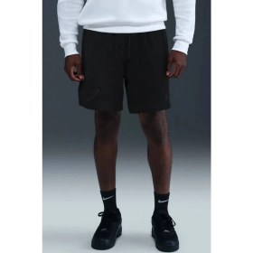 Resim Nike Giannis Fleece 8" Mens Short Erkek Fransız Havlu Kumaş 20 cm Şort Siyah 