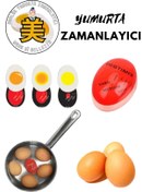 Resim Modo Di Bellezza Renk Değiştiren Yumurta Zamanlayıcı Yumurta Haşlama Kayısı Kıvamı 