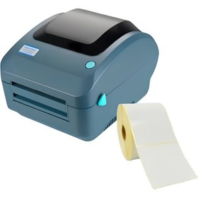 Resim XPRINTER Xp-490b Usb Barkod Yazıcı + Kargo Etiketi (500 Sarımlık) 