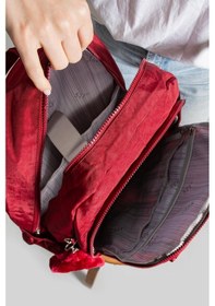 Resim Ultra Hafif Çok Cepli Su Geçirmez Sırt Çantası Kırmızı Model: 571-1k - Kırmızı 