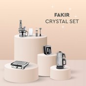 Resim Fakir Crystal Set Silver Stone 