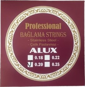 Resim Alux ALX020 Bağlama Teli Uzun Sap Paslanmaz 