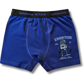 Resim Perakids %95 Pamuklu Erkek Çocuk Boxer Külot İç Çamaşır 6lı Set 