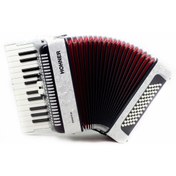 Resim Hohner A16951 Bravo II 60 Akordiyon (Beyaz) 