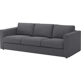 Resim IKEA Gri Ferah Kanepe - 3'lü Kanepe 