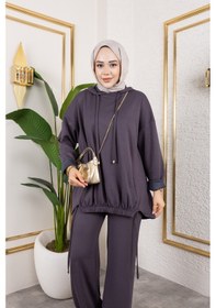 Resim Nevayla Moda Yeni Sezon Spor Modal Takım Antrasit 