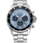 Resim Orient Mako RA-TX0206L10B Quartz Solar Çelik Gri Safir Cam 20 Atm 43 mm Erkek Kol Saati RA-TX0206L10B 