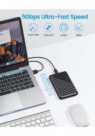 Resim Orico Type-C 6 Gbps USB3.1 Gen1 2.5 inch SATA SSD Hard Disk 