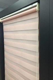 Resim Clariss ZEBRA STOR PERDE,PEMBE, PUDRA, ÇOCUK, GENÇ ODASI - 210 x 200 