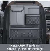 Resim Sxl Araba Koltuğu Arka Çok Fonksiyonlu Saklama Çantası 