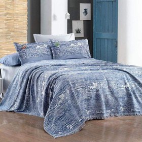 Resim Sarev Darcia Tek Kişilik Indigo Pike Takımı 160x220cm 