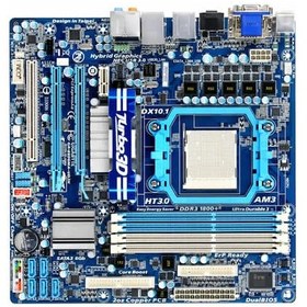 Resim Gigabyte GA-880GMA-UD2H AMD 880G DDR3 Soket AM3 mATX Anakart 