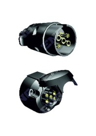 Resim Unıversal Römork Fişi-komple Plastik 5'li - Eng-060501 