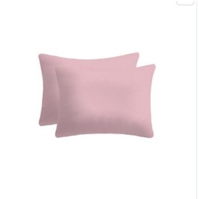 Resim %100 Natürel Cotton Pamuk 2 Adet 35x45 Cm Lüx Yastık Kılıfı Pillow Case Pudra 