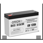 Resim Orion Pilsan Aliş Akülü Araba Ve Motorlar Için 6 Volt Akü 12 Amper / 12 Ah Üstün Perfonmans 
