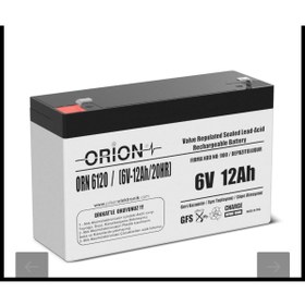 Resim Orion Pilsan Aliş Akülü Araba Ve Motorlar Için 6 Volt Akü 12 Amper / 12 Ah Üstün Perfonmans 