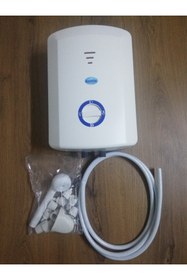 Resim Damla Tıtanıum Elektrıklı Şohben 7 Mt Kablolu Tam Takım Set 