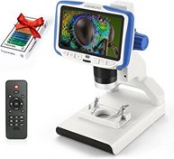 Resim Linkmicro Taşınabilir Dijital Mikroskop 200X Mikroskop Kiti - 5" LCD 