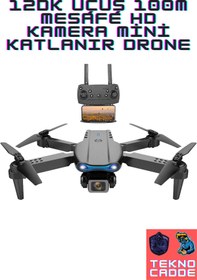 Resim beboncool C5 12dk Uçuş 100m Mesafe Hd Kamera Mini Katlanır Drone 
