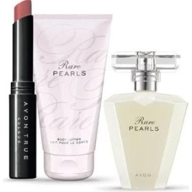 Resim Avon Rare Pearls Edp 50 ml Losyon Avontrue Total Tıwıng Ruj 