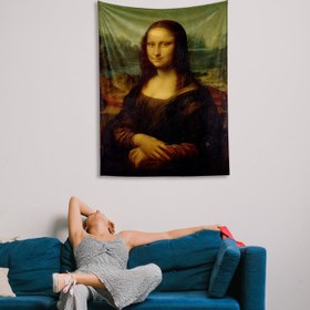 Resim Mona Lisa Duvar Örtüsü - 160 cm x 220 cm 