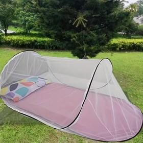 Resim Taşınabilir kamp sivrisinek tülü, kullanışlı ve dayanıklı, Sevgililer Günü hediyesi, Paskalya hediyesi 