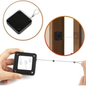 Resim Bakgelal Kendiliğinden Kapanan Sessiz Kapı Kapatıcı, Sıva Üstü, Vida Gerektirmez, Yapışkanlı, Otomatik Kapanma Sistemli, Kolay Montajlı Akıllı Kapı Yay Mekanizması 